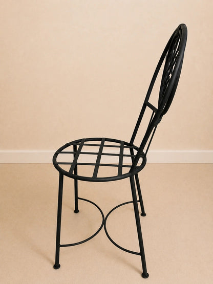 Smeedijzeren stoelen