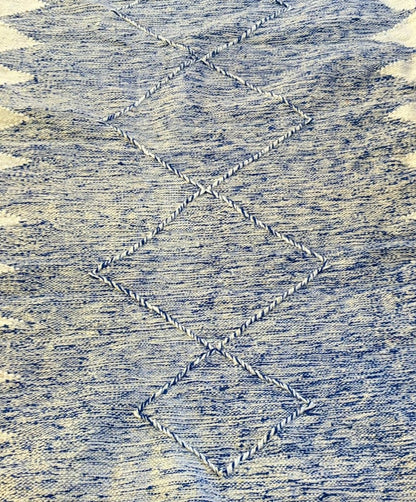Kelim tapijt blauw